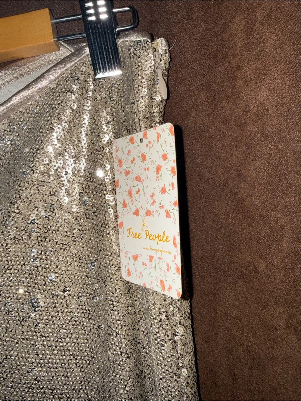 Free People NWT Free People The Minx Metallic Sequin Flare Pants!